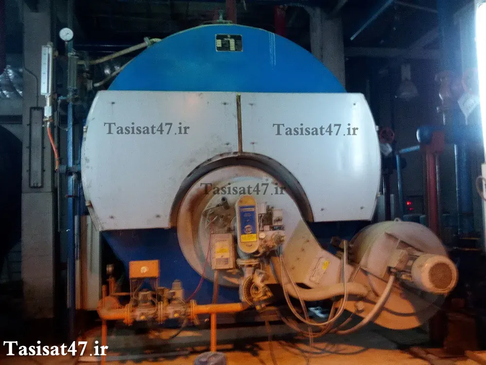 تعمیرات و اورهال مشعل همورتی دوگانه سوز(گاز و گازویل) دیگ ماشین سازی اراک 3 راه اندازی دیگ ماشین سازی اراک