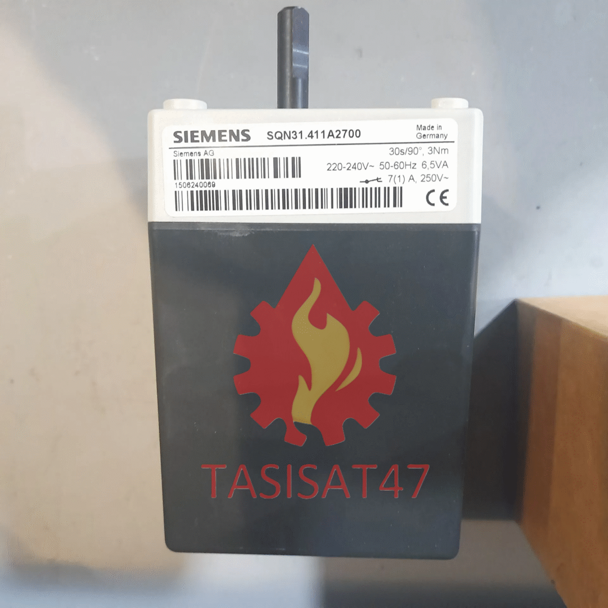 دمپر موتور زیمنس مدل SIEMENS SQN31.411A2700 1