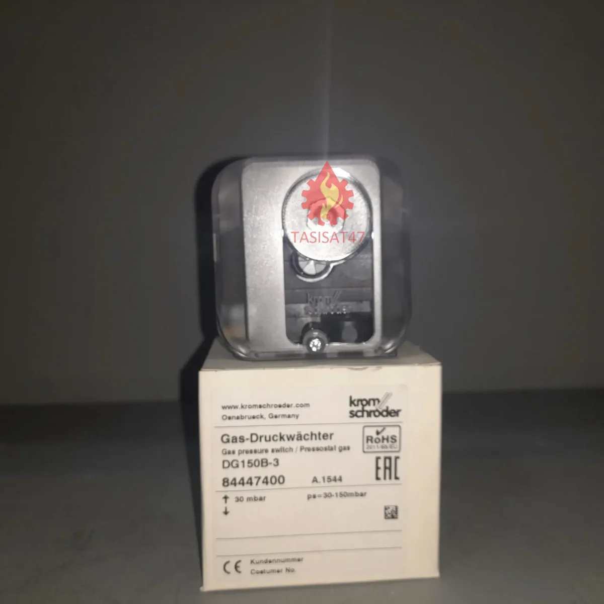 پرشر گاز کروم شرودر مدل Krom Schroder DG150B-3 1